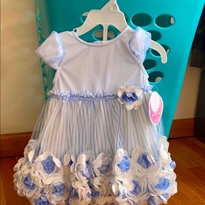 Blue Dress With White Pants!!